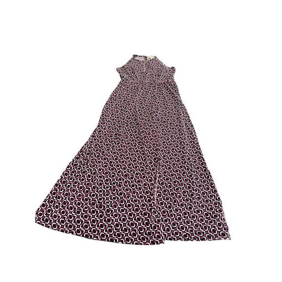 MICHAEL KORS Pink Sleeveless Maxi Dress with Slit size L - Picture 1 of 13